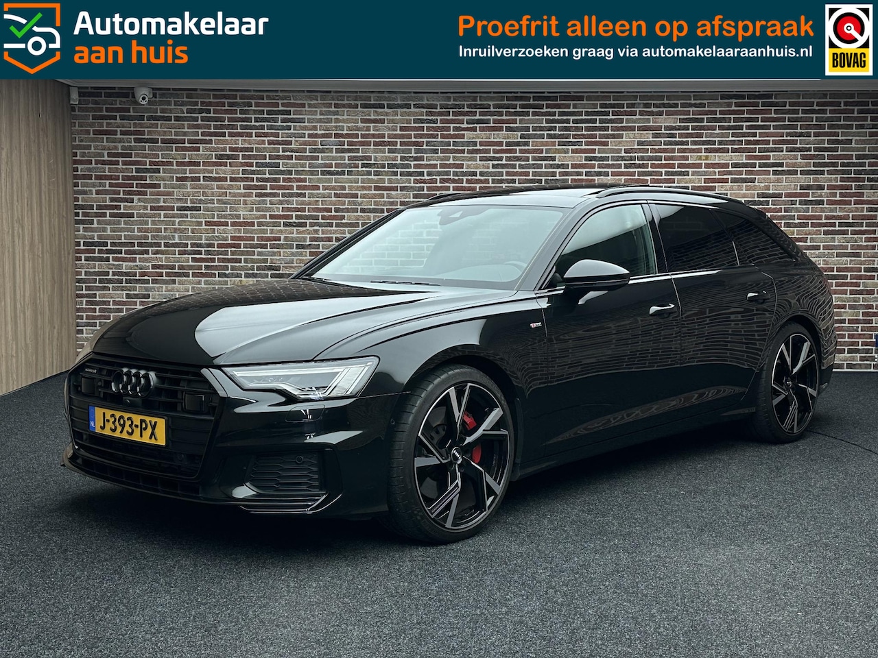 Audi A6 Avant - 55 TFSI quattro Sport S line edition Dak Bang Olufsen Leer S6 uitgevoerd - AutoWereld.nl