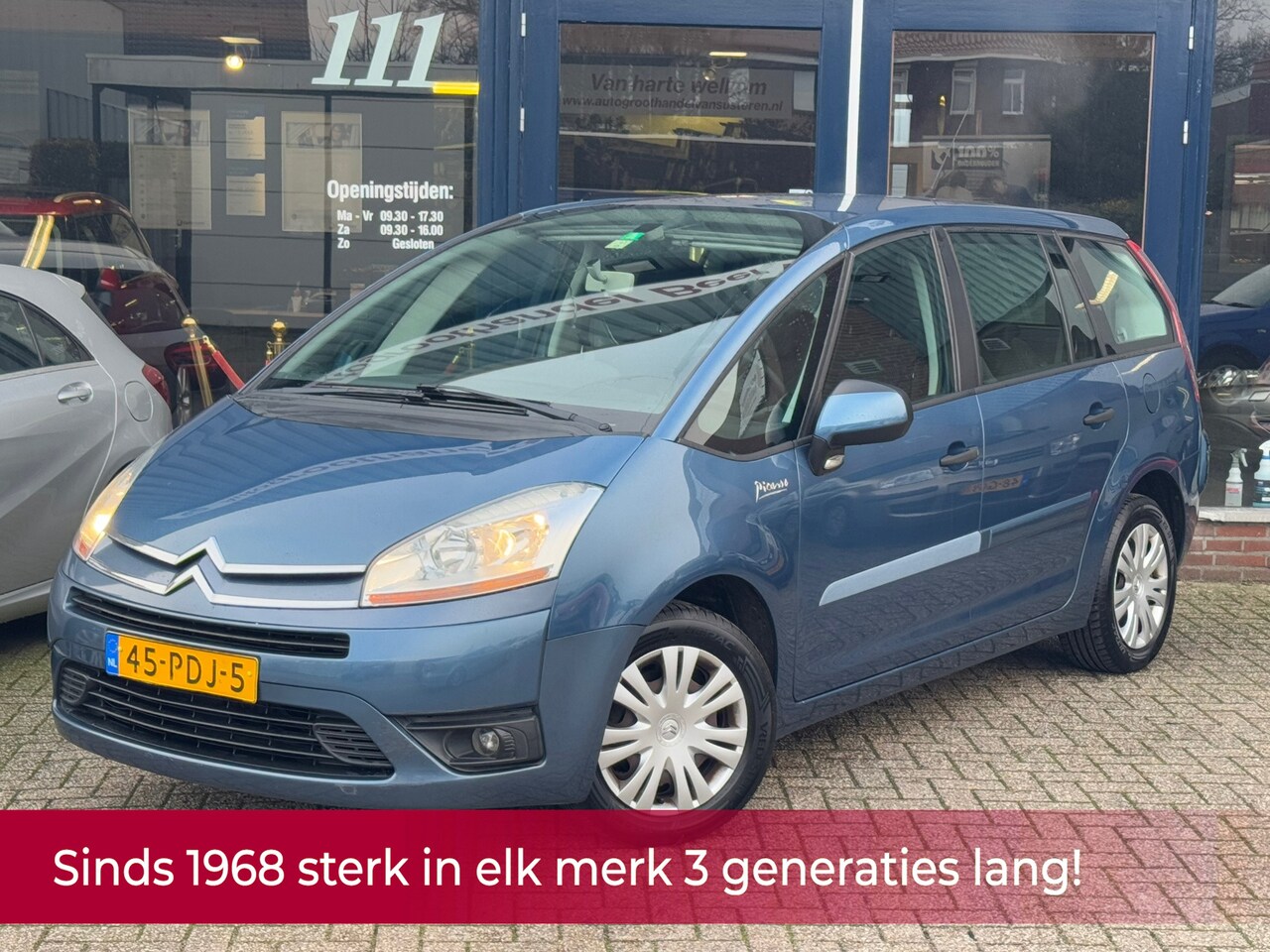 Citroën Grand C4 Picasso - 1.6 VTi Image 7persoons! NL AUTO! Airco ECC l Cruise l MTF-stuur l Elek pakket! Zeer mooie - AutoWereld.nl