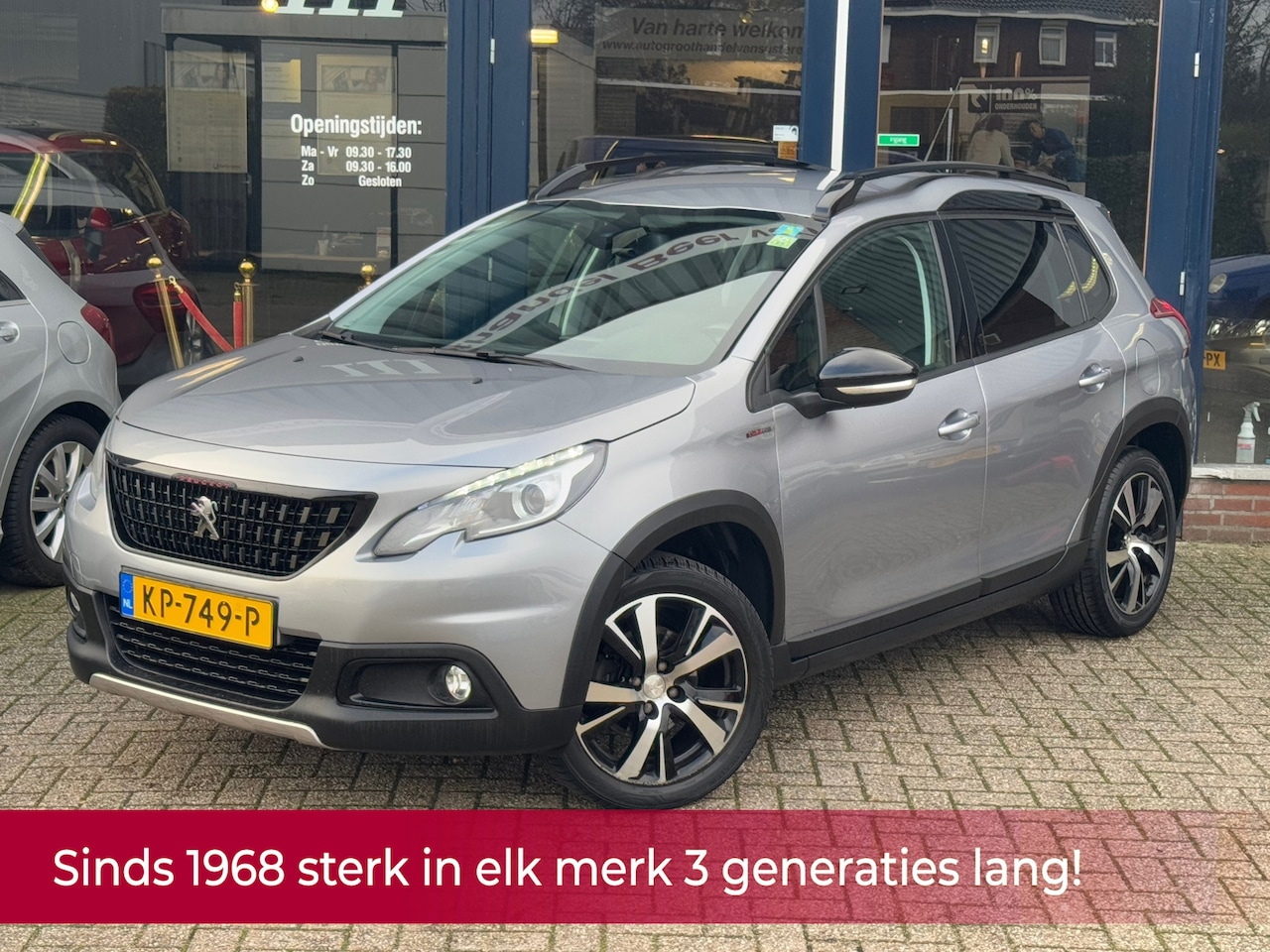 Peugeot 2008 - 1.2 PureTech GT-line 110PK! NL AUTO NAP! Navi l Cruise l LEER l LED l LMV! TOPSTAAT l Deal - AutoWereld.nl