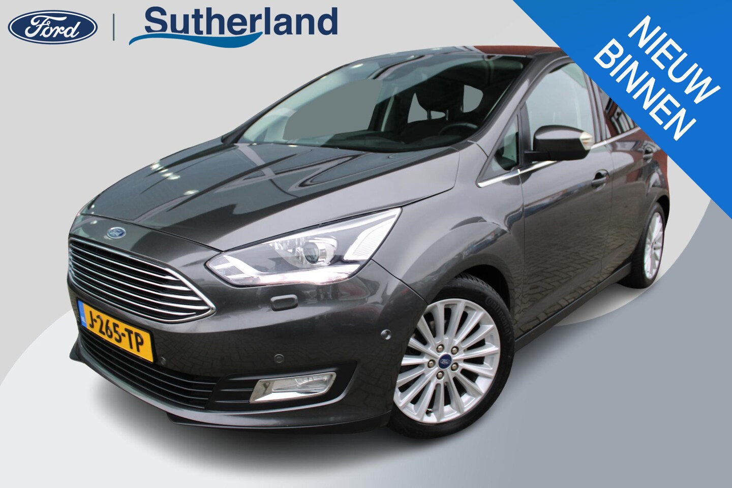 Ford C-Max - 1.0 EcoBoost 125 PK Titanium | Trekhaak | 17 INCH Lichtmetalen Velgen | Camera | Winterpac - AutoWereld.nl