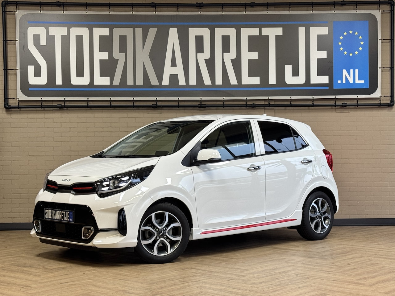 Kia Picanto - 1.0 DPi GT-Line | 2023 | Navi | Leder | Camera | Led | PDC | Clima | 100 % Dealer onderhou - AutoWereld.nl