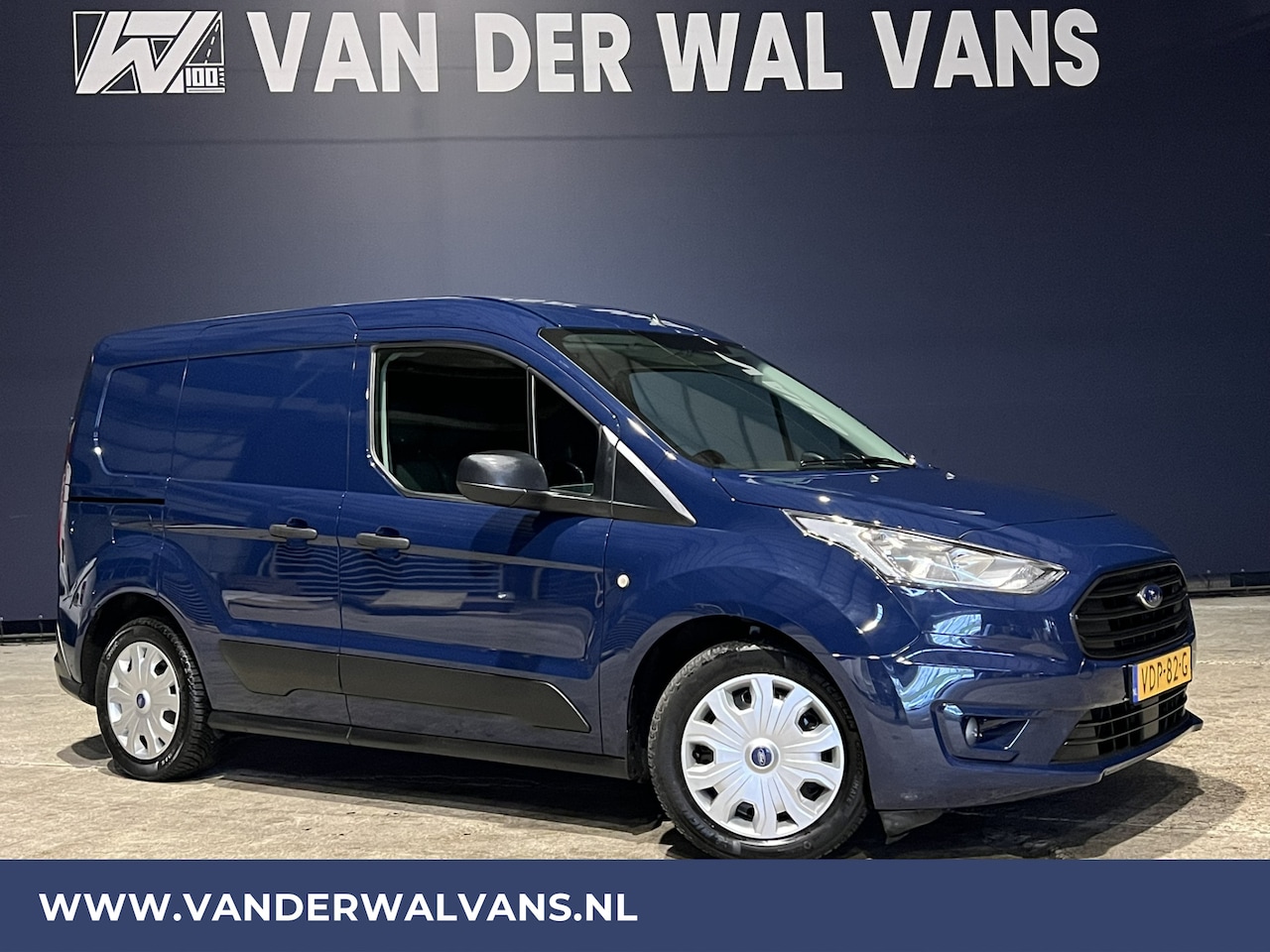 Ford Transit Connect - 1.5 EcoBlue L1H1 Euro6 Airco | 3-Zits | Camera | Trekhaak | Android Auto Verwarmde voorrui - AutoWereld.nl