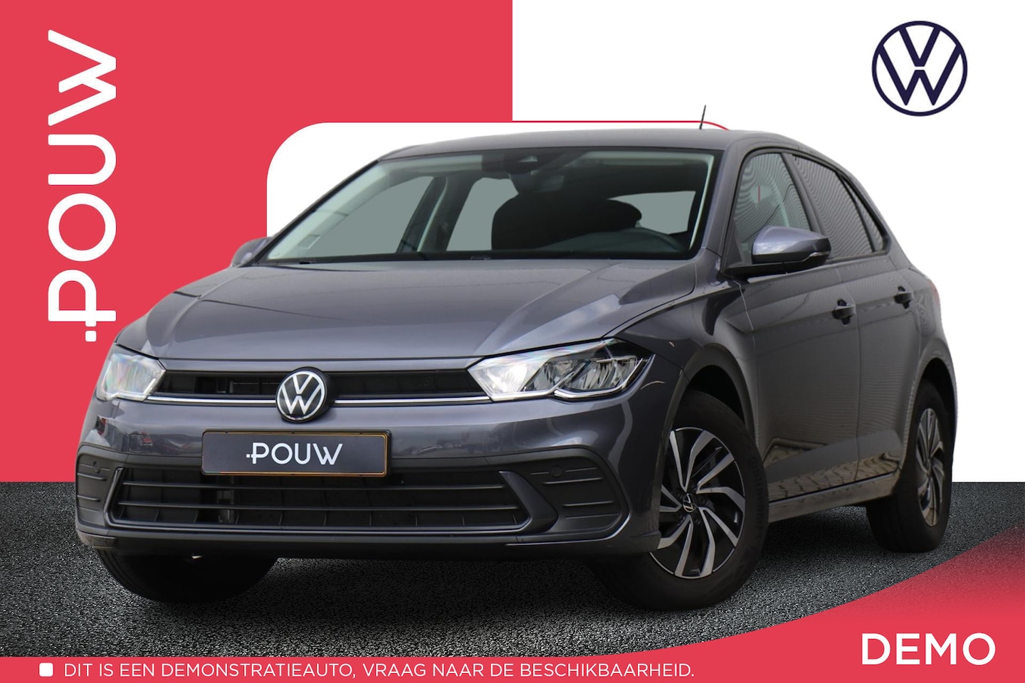 Volkswagen Polo - 1.0 TSI 95pk DSG Life Edition | App Connect Navigatie | Adaptive Cruise | Camera - AutoWereld.nl