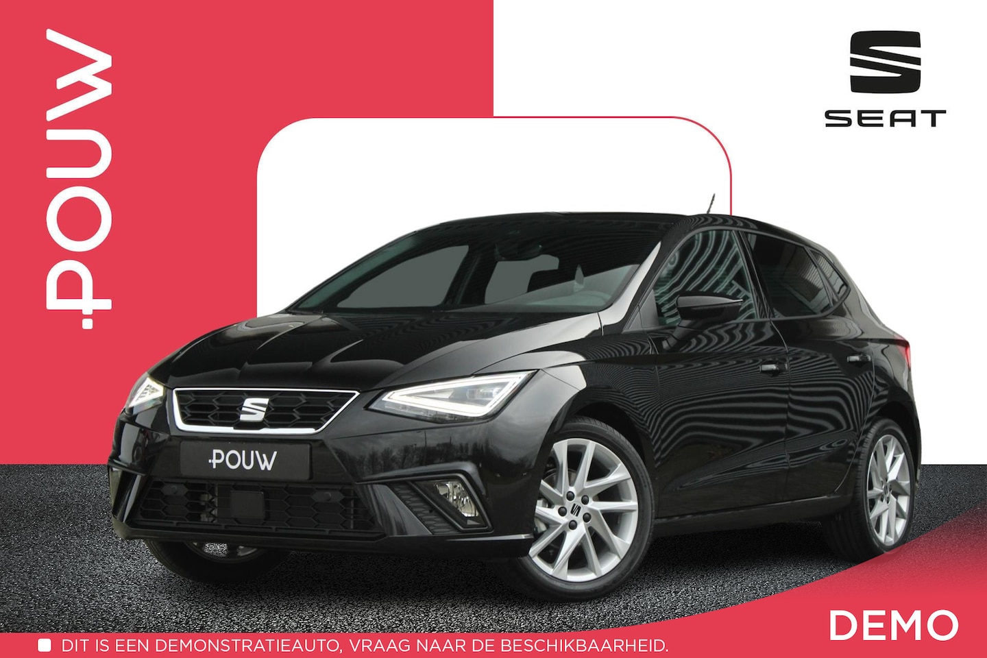 Seat Ibiza - 1.0 TSI 95pk FR Business Connect | Achteruitrijcamera | 17" Velgen - AutoWereld.nl