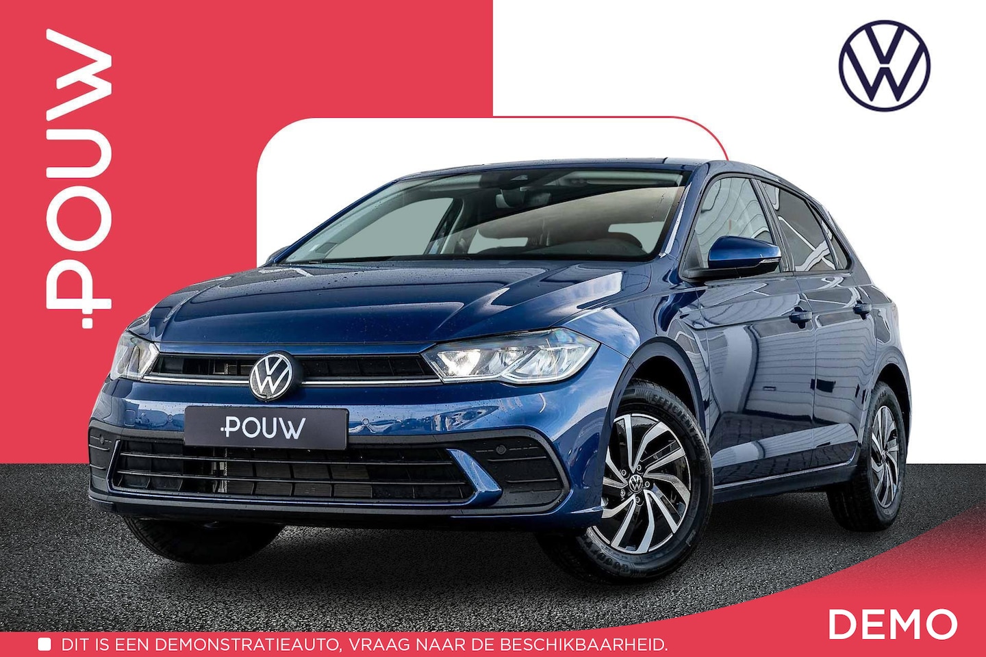 Volkswagen Polo - 1.0 TSI 95pk Life | Adaptive Cruise Control | Parkeersensoren - AutoWereld.nl