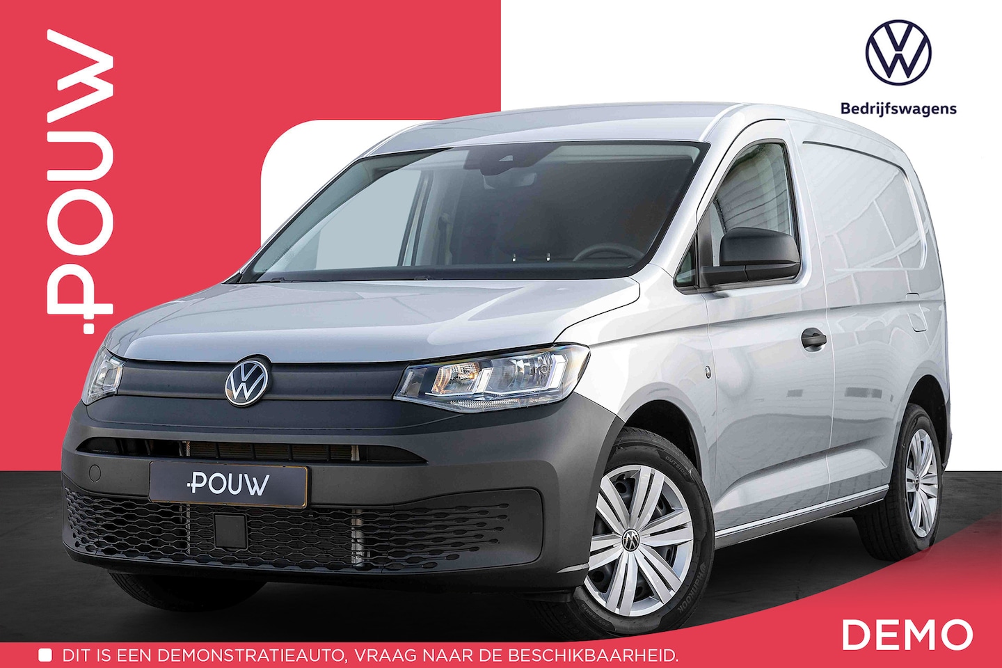 Volkswagen Caddy Cargo - 2.0 TDI 102pk Comfort | Trekhaak | Betonplex Laadvloer | Apple Carplay / Android Auto - AutoWereld.nl