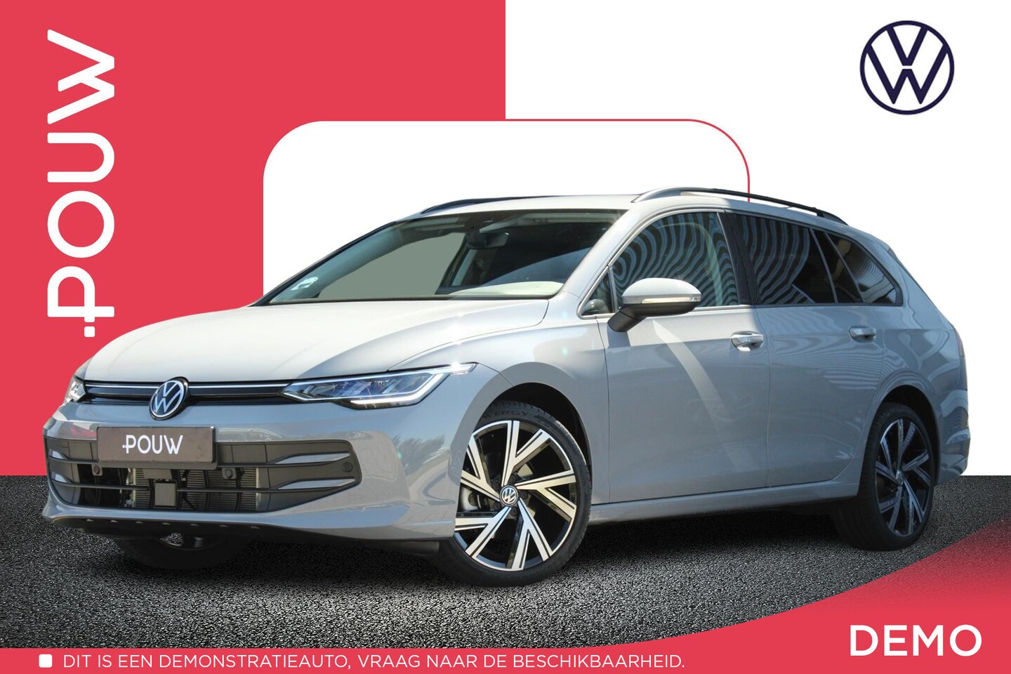 Volkswagen Golf Variant - 1.5 eTSI 115pk DSG Life Business | 18" Velgen | Massage | Navigatie | Getint Glas - AutoWereld.nl