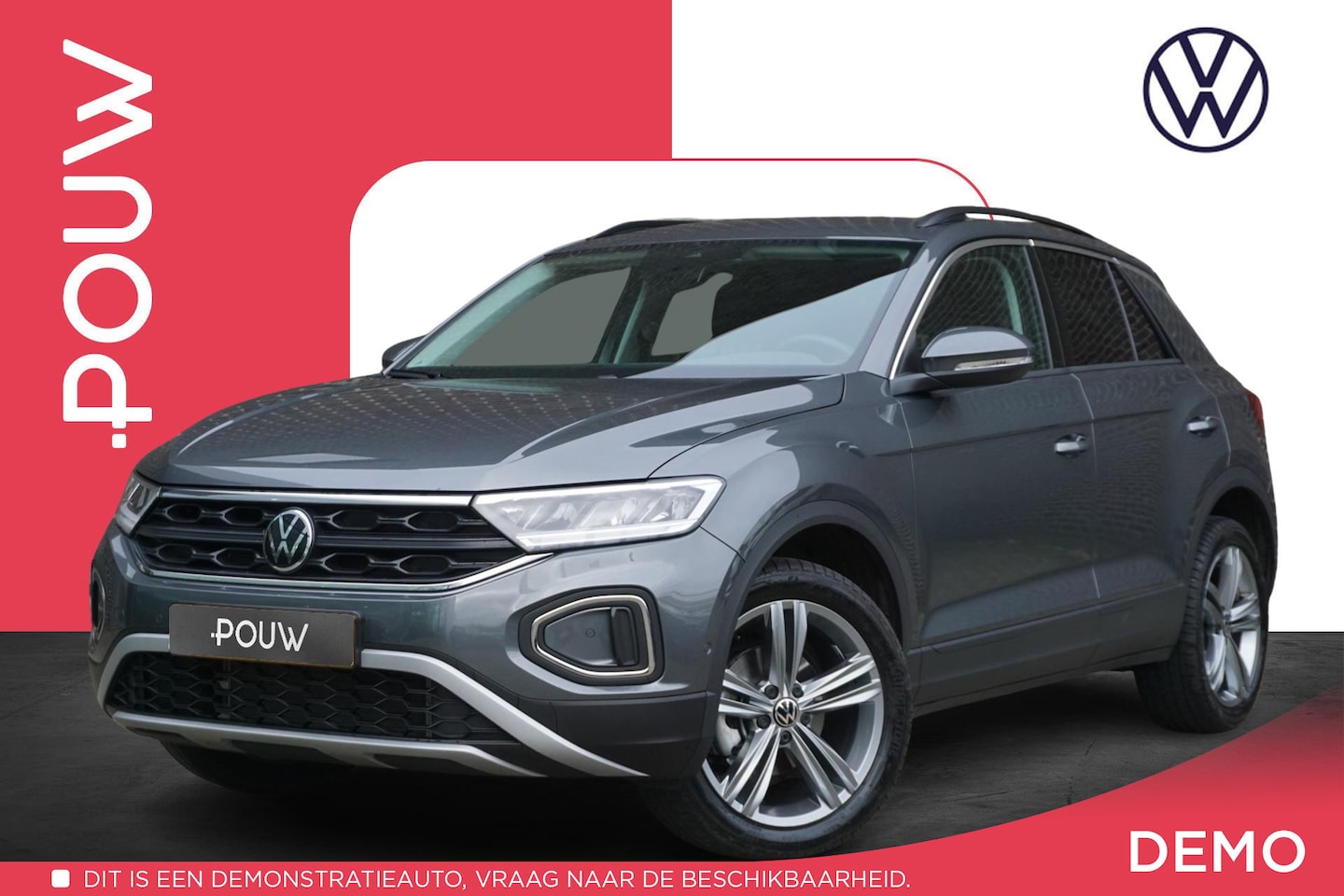 Volkswagen T-Roc - 1.0 TSI 115pk Life Edition | 18" Velgen | Navigatie - AutoWereld.nl