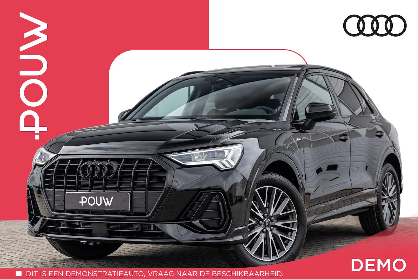 Audi Q3 - 35 TFSI 150pk S-tronic S-Line Competition | Panoramadak | Stoelverwarming - AutoWereld.nl