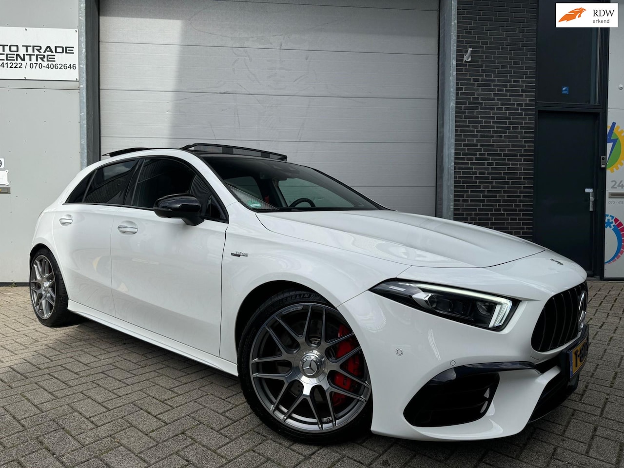 Mercedes-Benz A-klasse - AMG 45 S 4MATIC+ Premium Plus |422 PK|Burmester|Pano|Carplay| - AutoWereld.nl