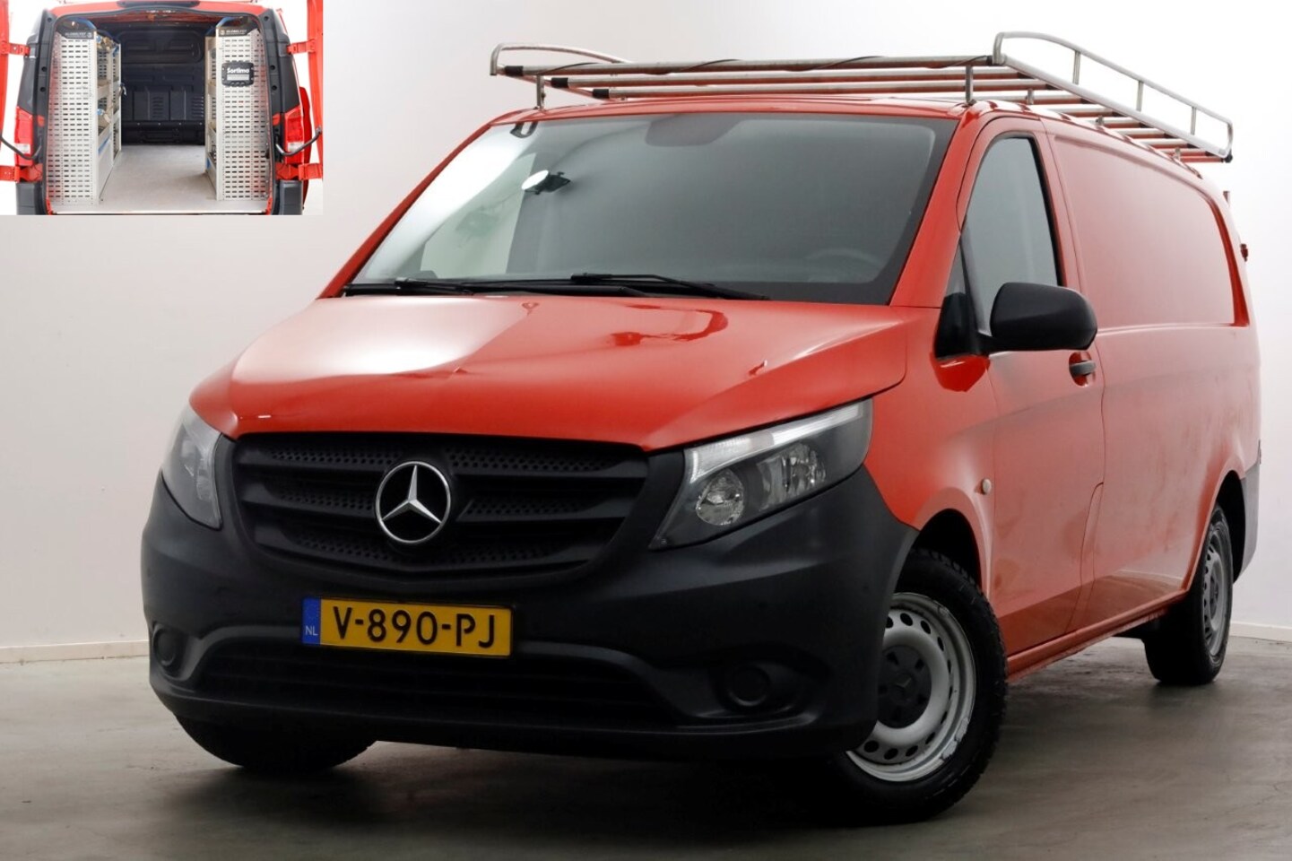 Mercedes-Benz Vito - 114 CDI 136pk E6 XL Extra Lang Airco/Navi/Camera/Inrichting 06-2018 - AutoWereld.nl