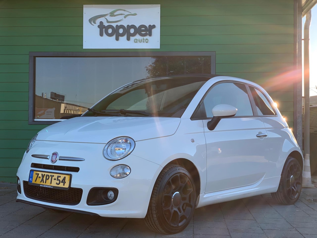 Fiat 500 C - 0.9 TwinAir Lounge 500S / Cabrio / ParkeerSensor / - AutoWereld.nl