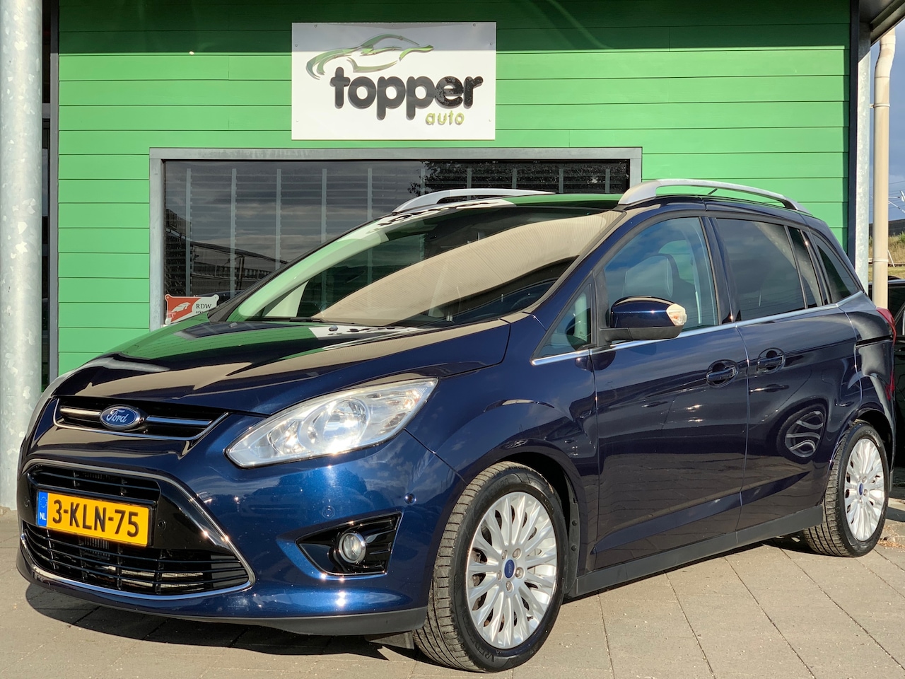 Ford Grand C-Max - 1.0 Titanium / Camera / Navi / Trekhaak / - AutoWereld.nl