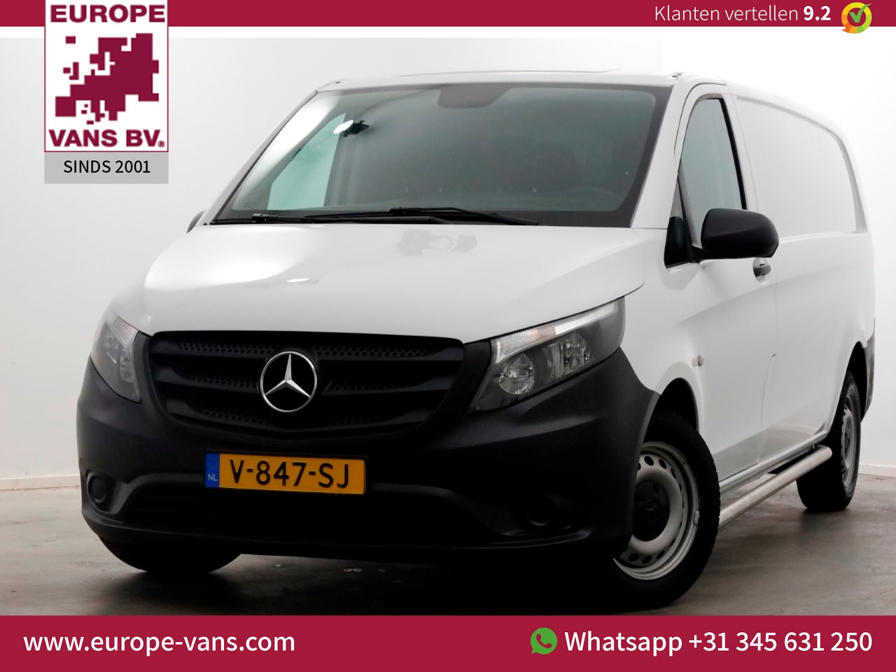 Mercedes-Benz Vito - 111 CDI 115pk E6 XL Extra Lang Airco/Camera 10-2018 - AutoWereld.nl