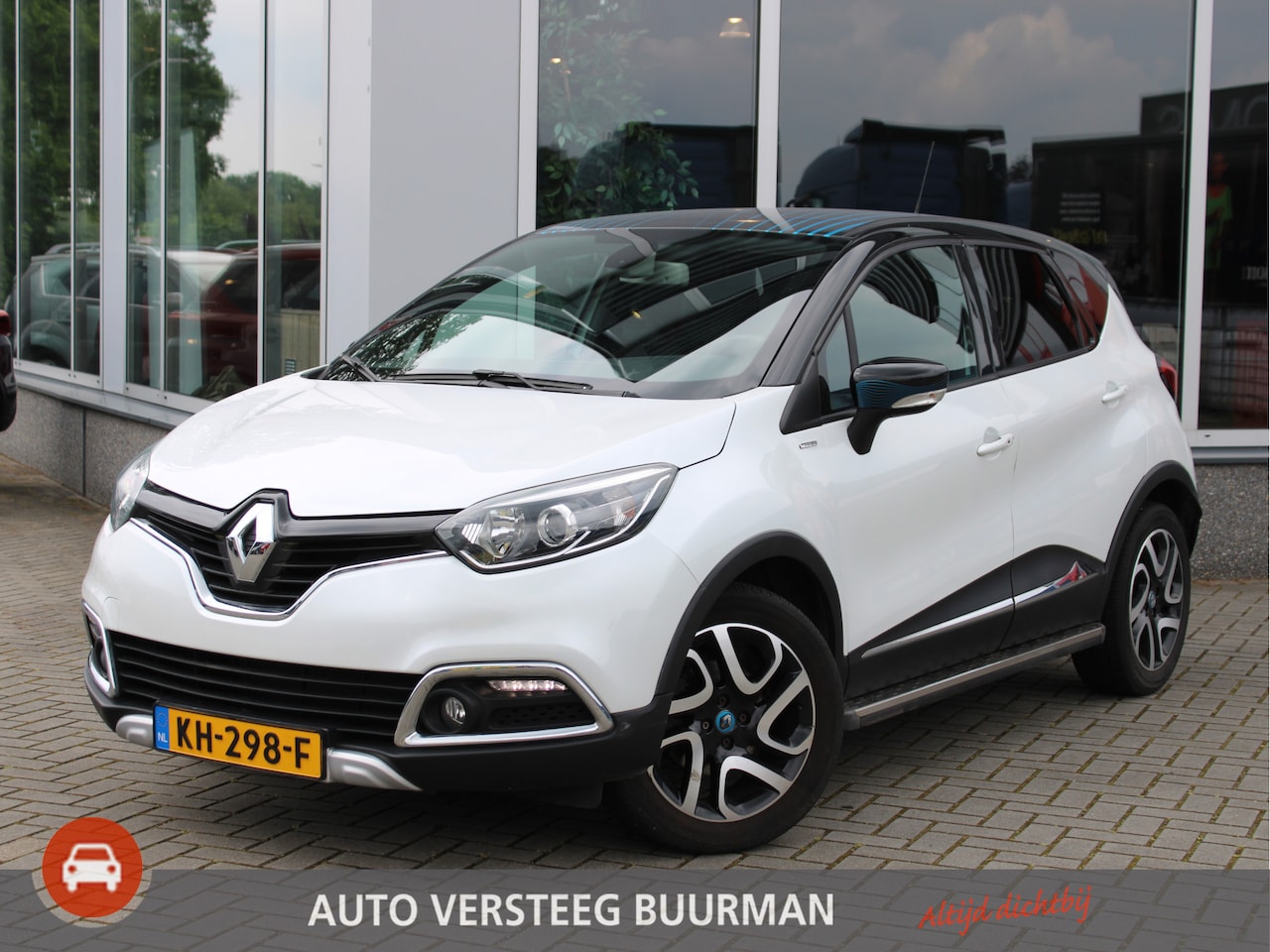 Renault Captur - 1.2 TCe Wave met Trekhaak, Lederen bekleding, Cruise Control, Navigatie, Treeplanken - AutoWereld.nl