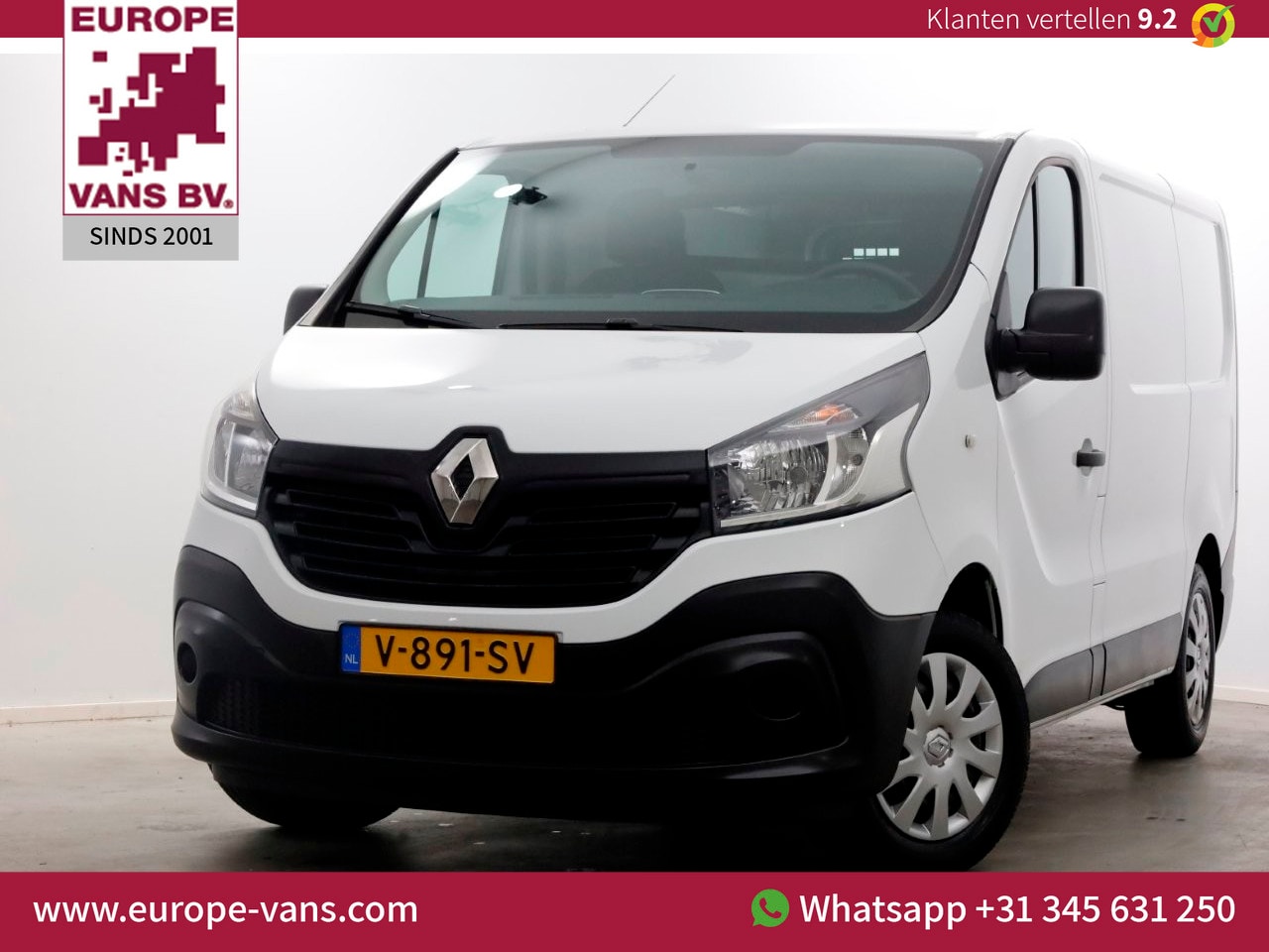 Renault Trafic - 1.6 dCi E6 L1H1 Comfort Airco/Achterklep/Inrichting 11-2018 - AutoWereld.nl