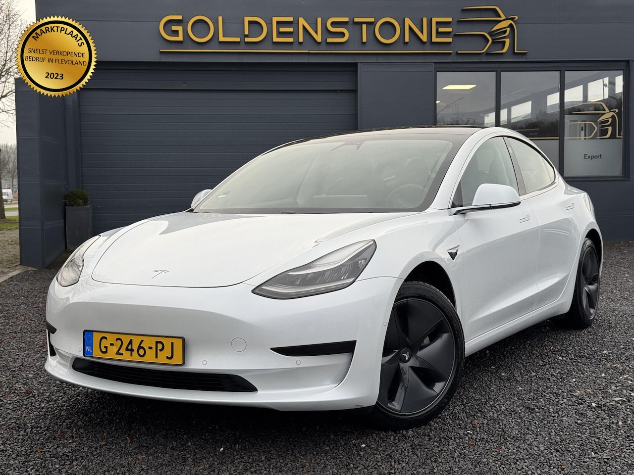 Tesla Model 3 - Standard RWD Plus 60 kWh 1e Eigenaar,Panodak,Leder,Afn.Trekhaak,Adaptive Cruise,NL Auto,N. - AutoWereld.nl