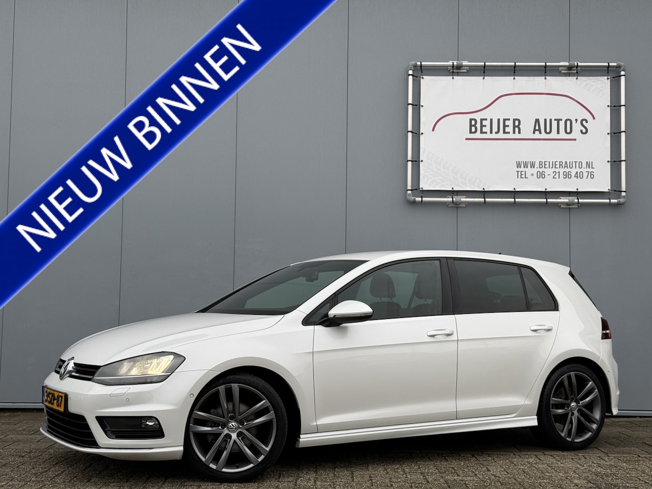 Volkswagen Golf - 1.4 TSI ACT Highline Automaat R-Line/Navigatie. - AutoWereld.nl