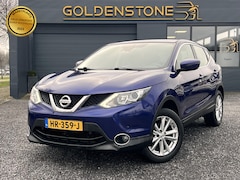 Nissan Qashqai - 1.2 Connect Edition Navi, Clima, Cruise, LM Velgen, Trekhaak, Camera, Nieuwe APK Bij Aflev