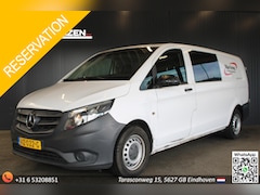 Mercedes-Benz Vito - 111 CDI Extra Lang Dubbele Cabine | € 6.388, - NETTO | Airco | Trekhaak | Euro 6 |