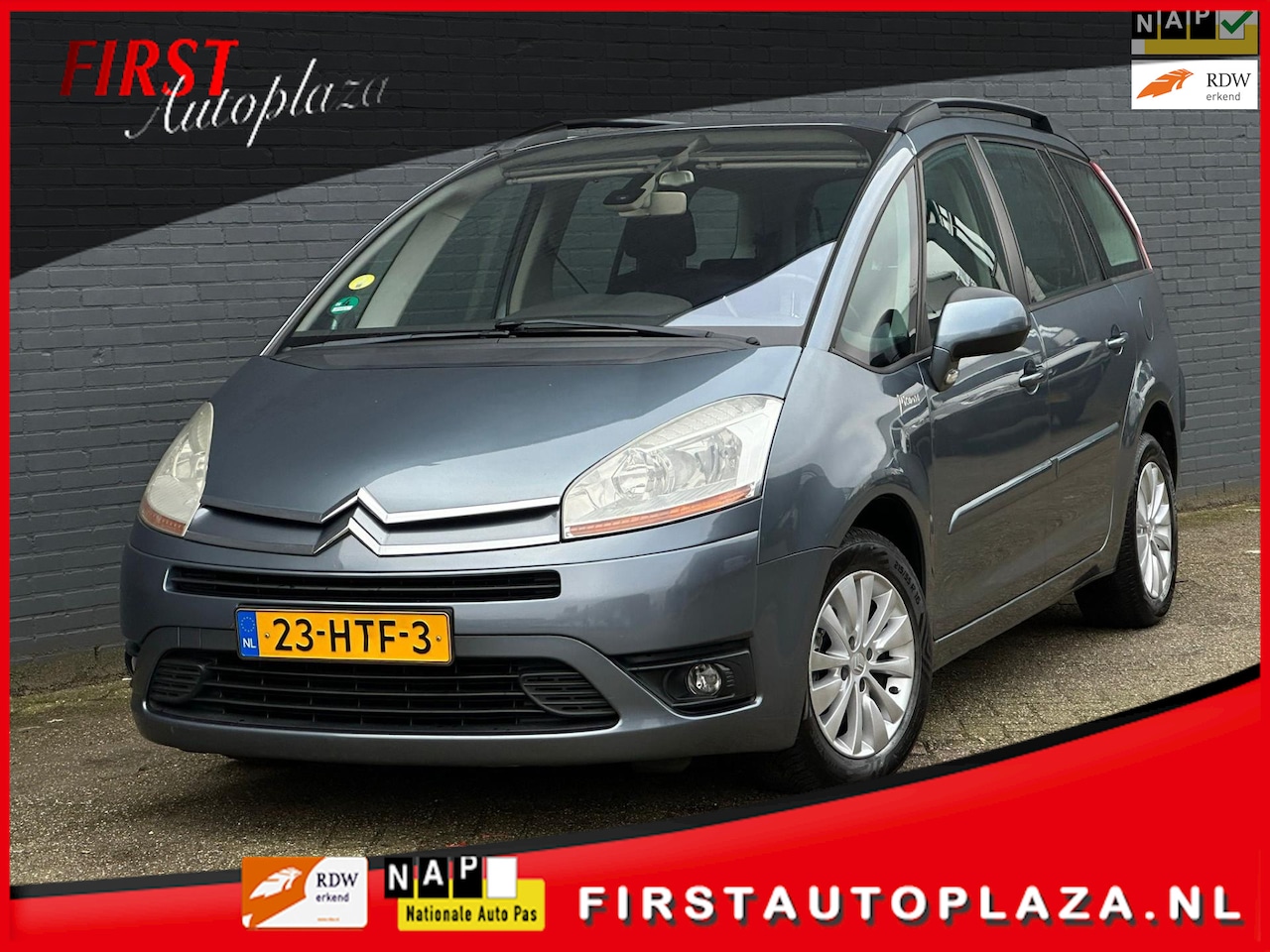 Citroën Grand C4 Picasso - 1.6 THP Ambiance EB6V 7-PERSOONS NAVI/CRUISE/KOELER/ISOFIX | NETTE AUTO ! - AutoWereld.nl