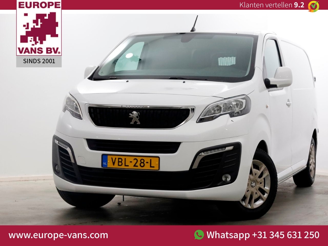 Peugeot Expert - 2.0 BlueHDI 180pk E6 Automaat M Premium Airco/Navi 07-2019 - AutoWereld.nl