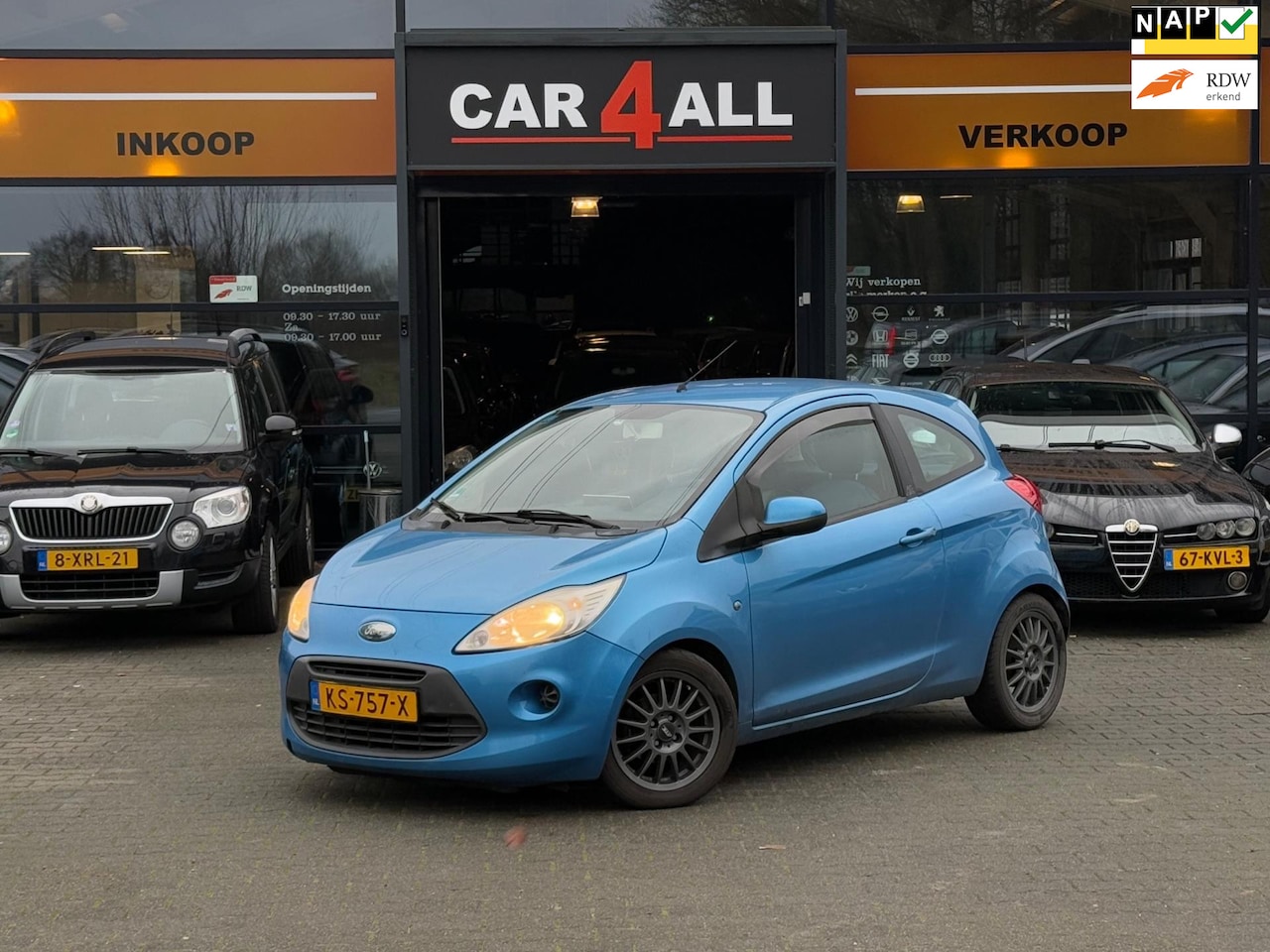 Ford Ka - 1.2 Trend CARPLAY/NAVI/APK 11-12-2025/ELEKRAMEN.LMVELGEN - AutoWereld.nl