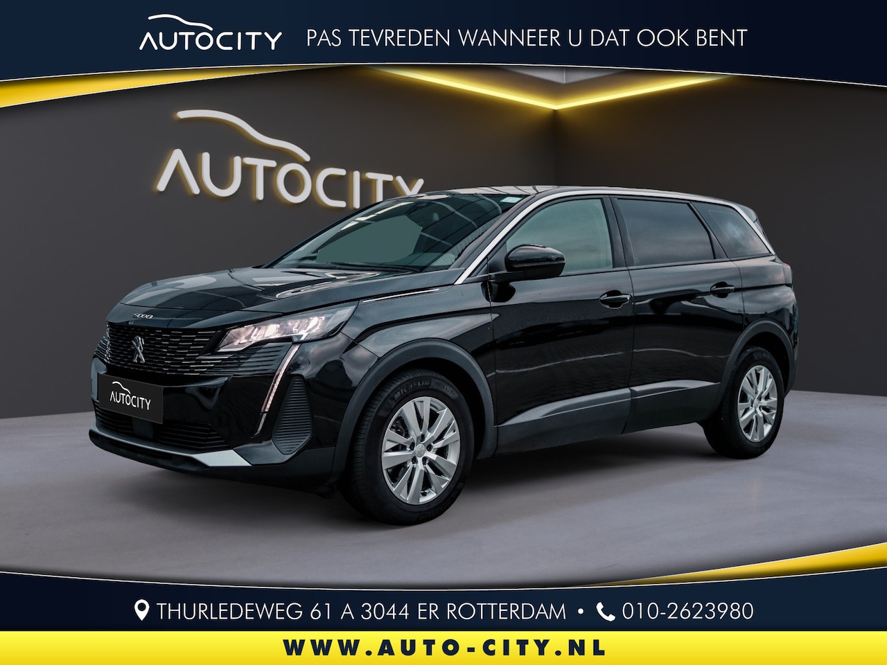 Peugeot 5008 - 1.2 PureTech Active Pack 7p l Navi l Camera - AutoWereld.nl