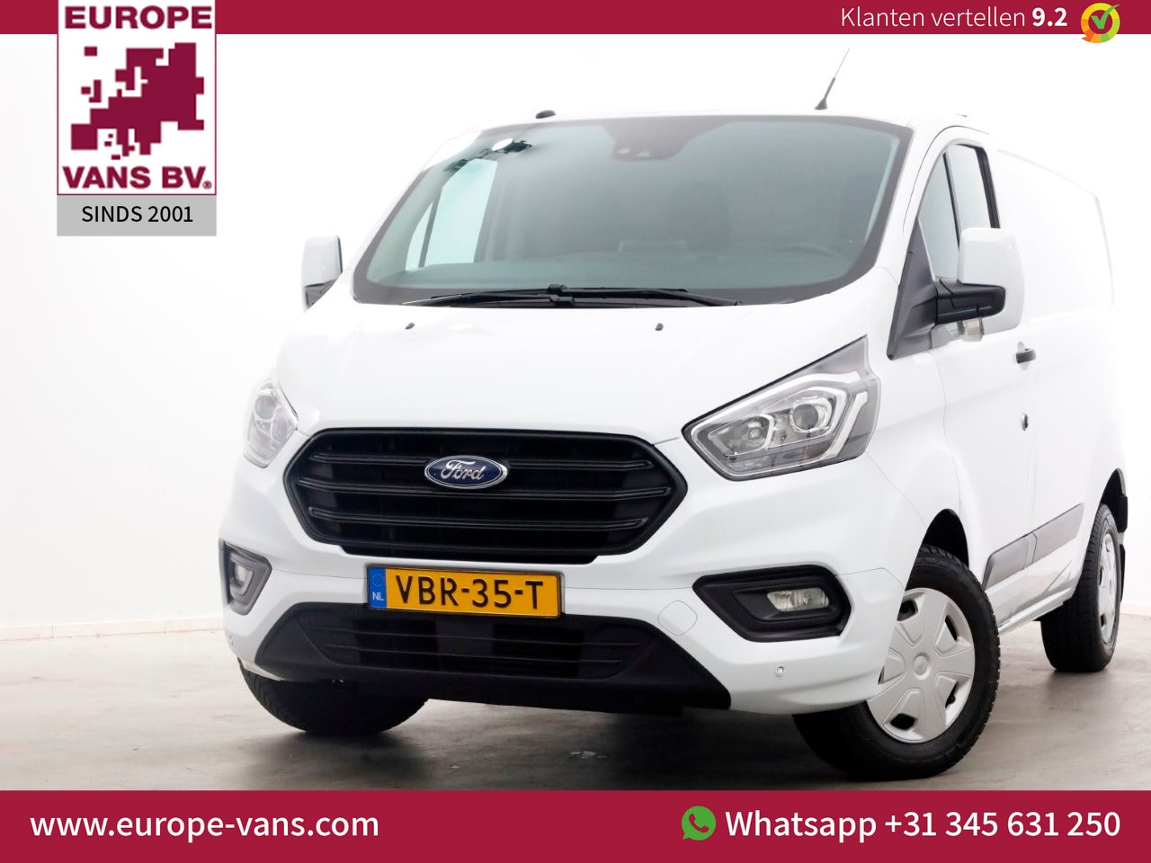 Ford Transit Custom - 2.0 TDCI 130pk E6 L1H1 Trend Airco/Navi 10-2019 - AutoWereld.nl