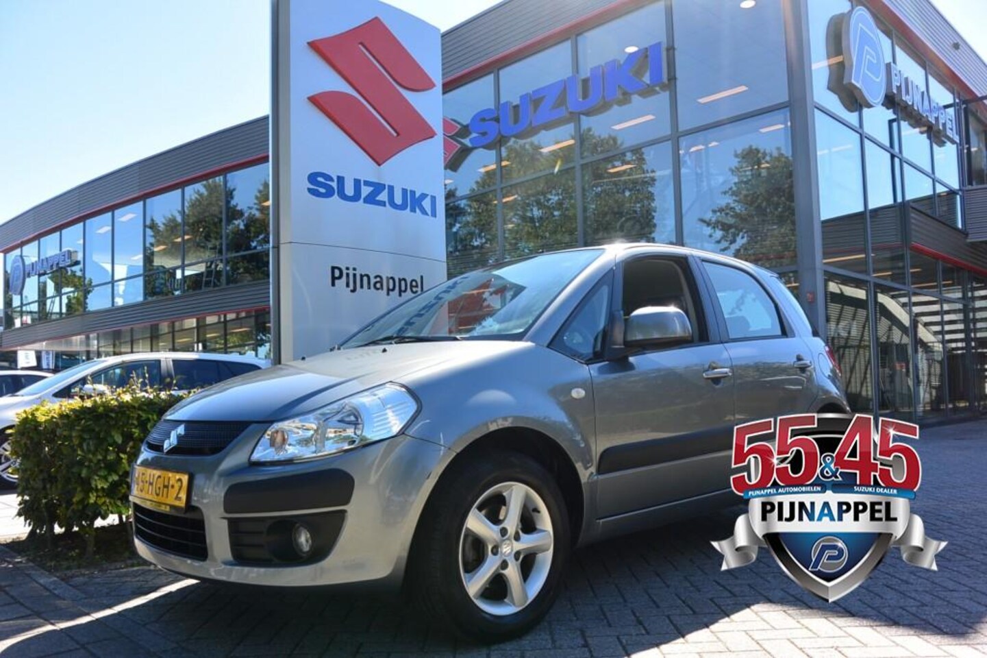 Suzuki SX4 - 1.6 Exclusive 5-deurs Trekhaak / Stootlijstset rondom / Airco - AutoWereld.nl