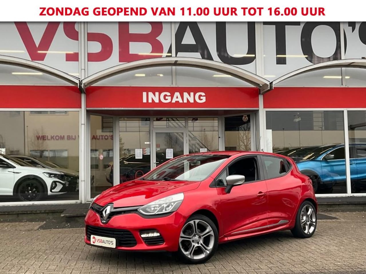 Renault Clio - 1.2 TCE GT AUT. 120PK LED NAVI CAMERA ECC-AIRCO LMV PDC - AutoWereld.nl