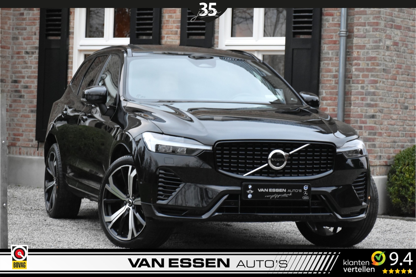 Volvo XC60 - 2.0 T6 Plug-in hybrid AWD R-Design Facelift Pano Trekhaak H&K Vol Opties! - AutoWereld.nl