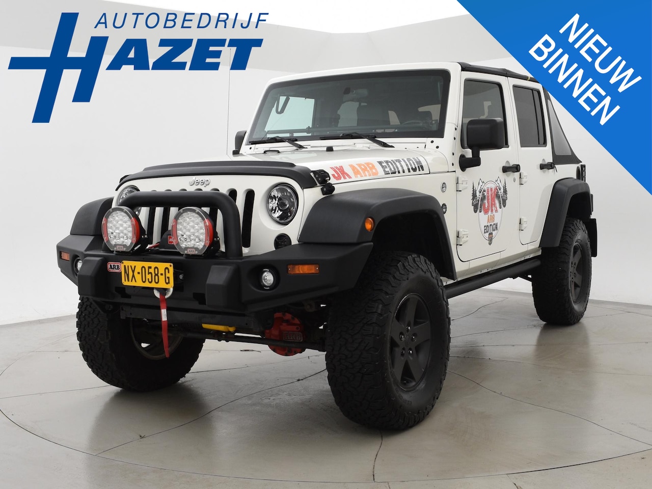 Jeep Wrangler - JK 3.8 AUT. OFFROAD EXPERIENCE ARB EDITION + AIRLOCKERS / FRONTLIER / LED - AutoWereld.nl