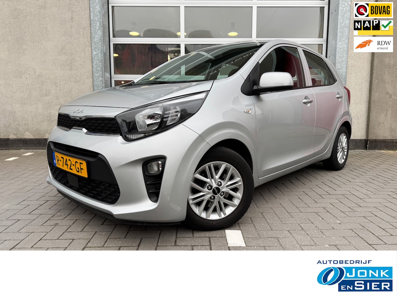 Kia Picanto - 1.0 DPi DynamicLine|Apple CarPlay/Android Auto|Camera|Cruise|DAB|Rijklaarprijs! - AutoWereld.nl