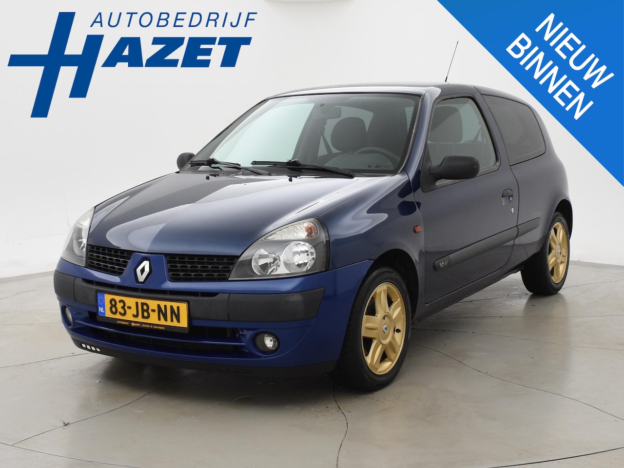 Renault Clio - WILLIAMS 1.2 16V BLAUW + GOUDEN VELGEN - AutoWereld.nl