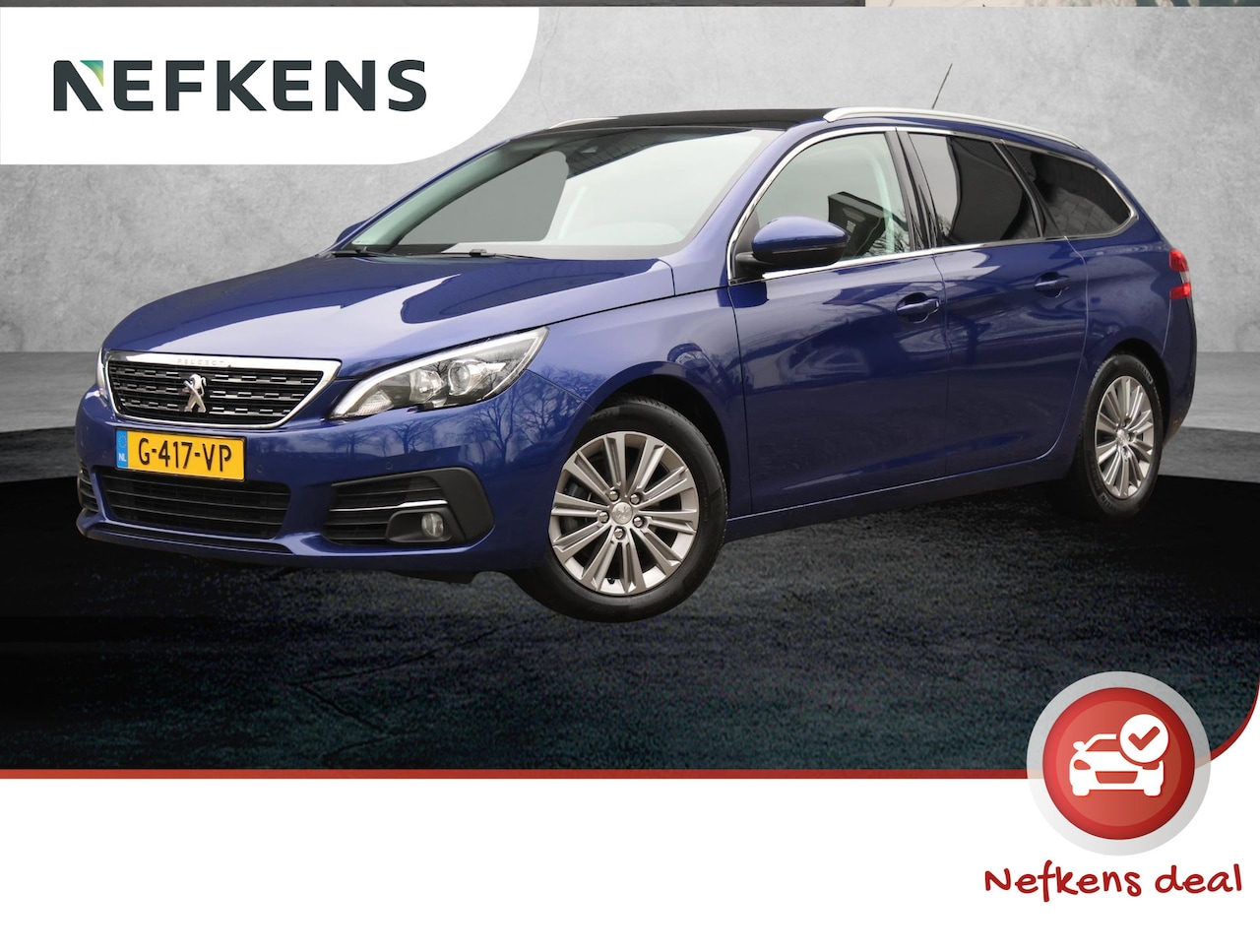 Peugeot 308 - 130pk P.T. Premium (1ste eig./Alcantara/Glazen dak/Camera/Climate/NAV.) - AutoWereld.nl