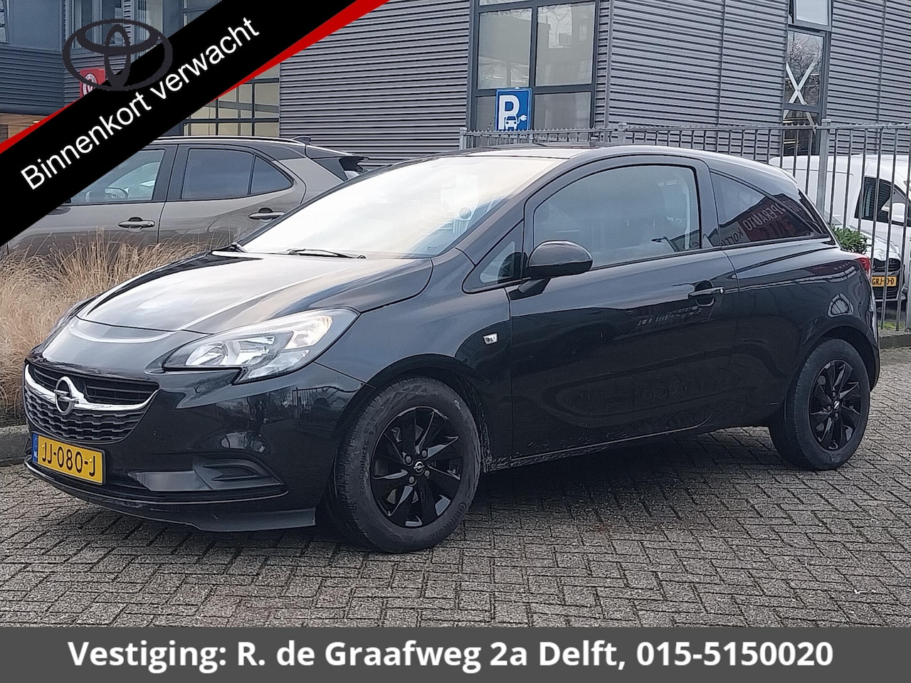 Opel Corsa - 1.0 Turbo Black Edition | Privacy Glass | Lichtmetalen velgen | - AutoWereld.nl