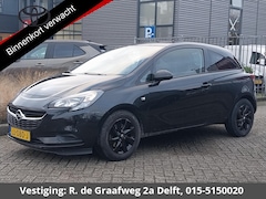 Opel Corsa - 1.0 Turbo Black Edition | Privacy Glass | Lichtmetalen velgen |