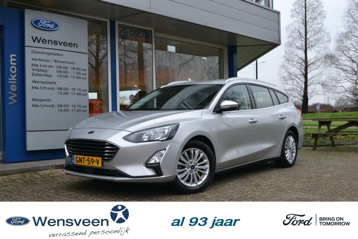 Ford Focus Wagon - 1.0T 125pk MHEV ECOBOOST Titanium | winter pack, BLIS, AGR - AutoWereld.nl