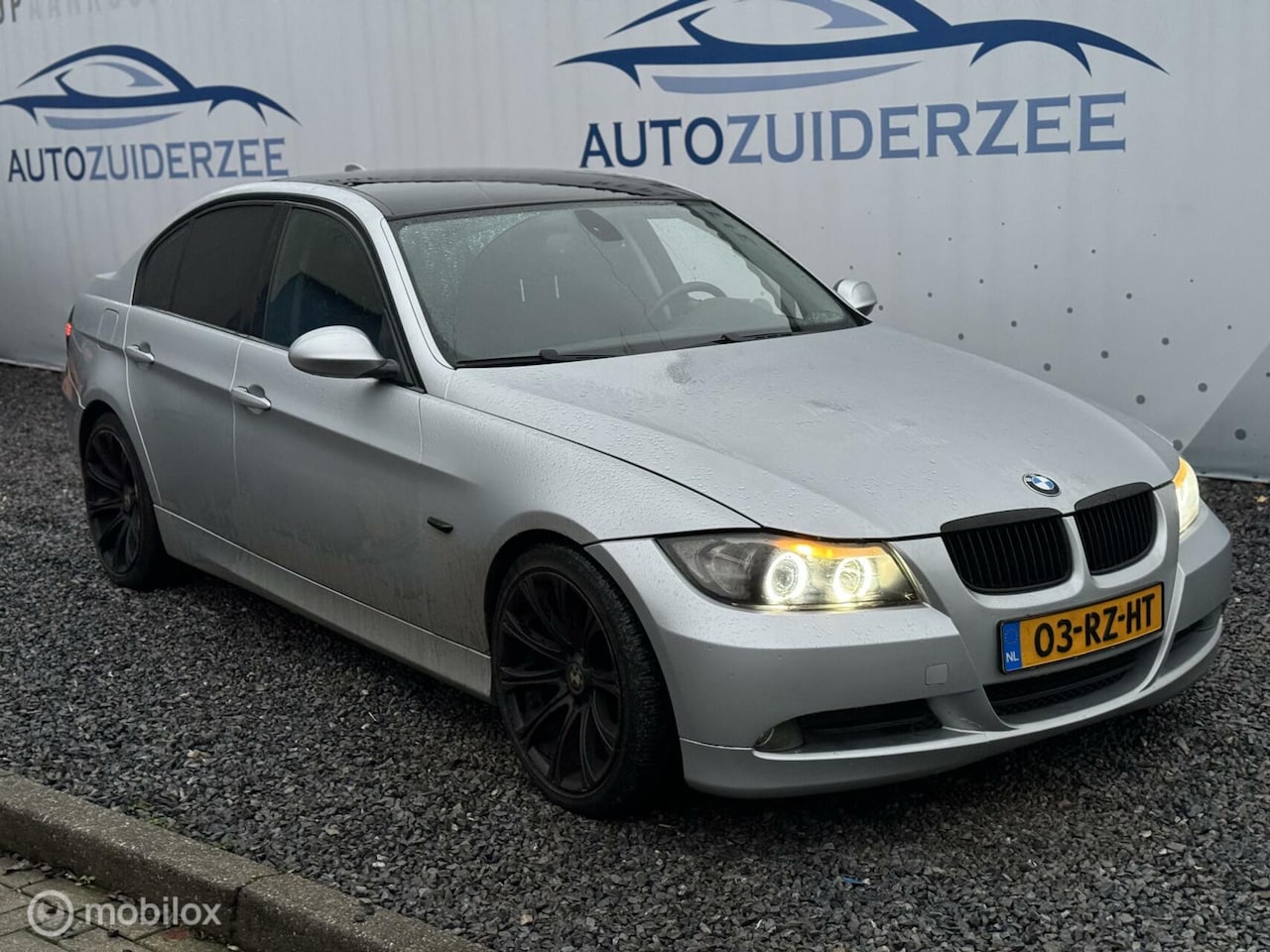 BMW 3-serie - 320i automaat. matgrijs uniek - AutoWereld.nl