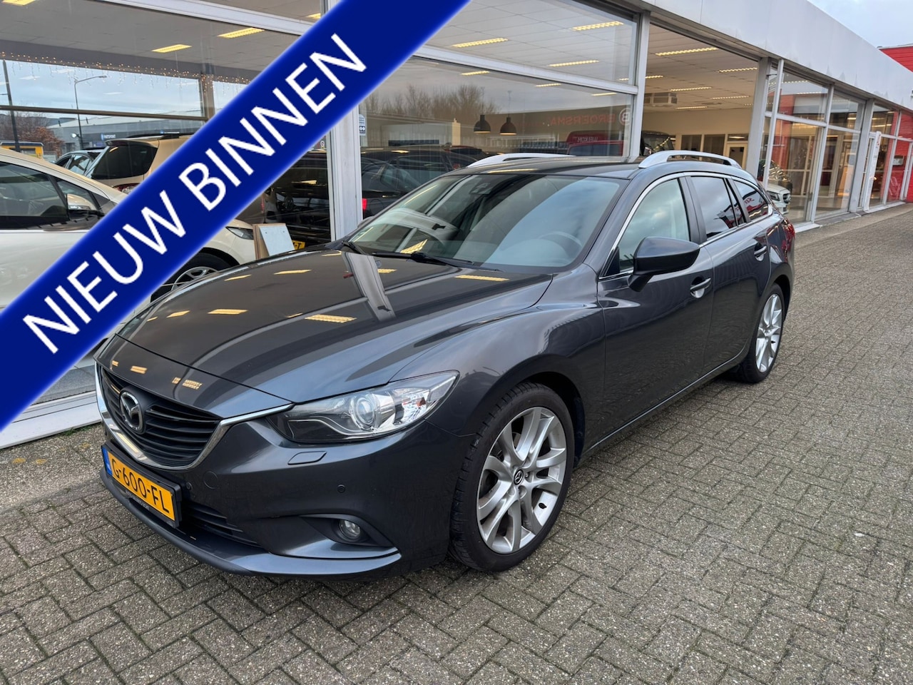 Mazda 6 Sportbreak - 2.0 HP TS+ | Automaat | Electronic climate control |  Navigatie | Afneembare trekhaak | - AutoWereld.nl