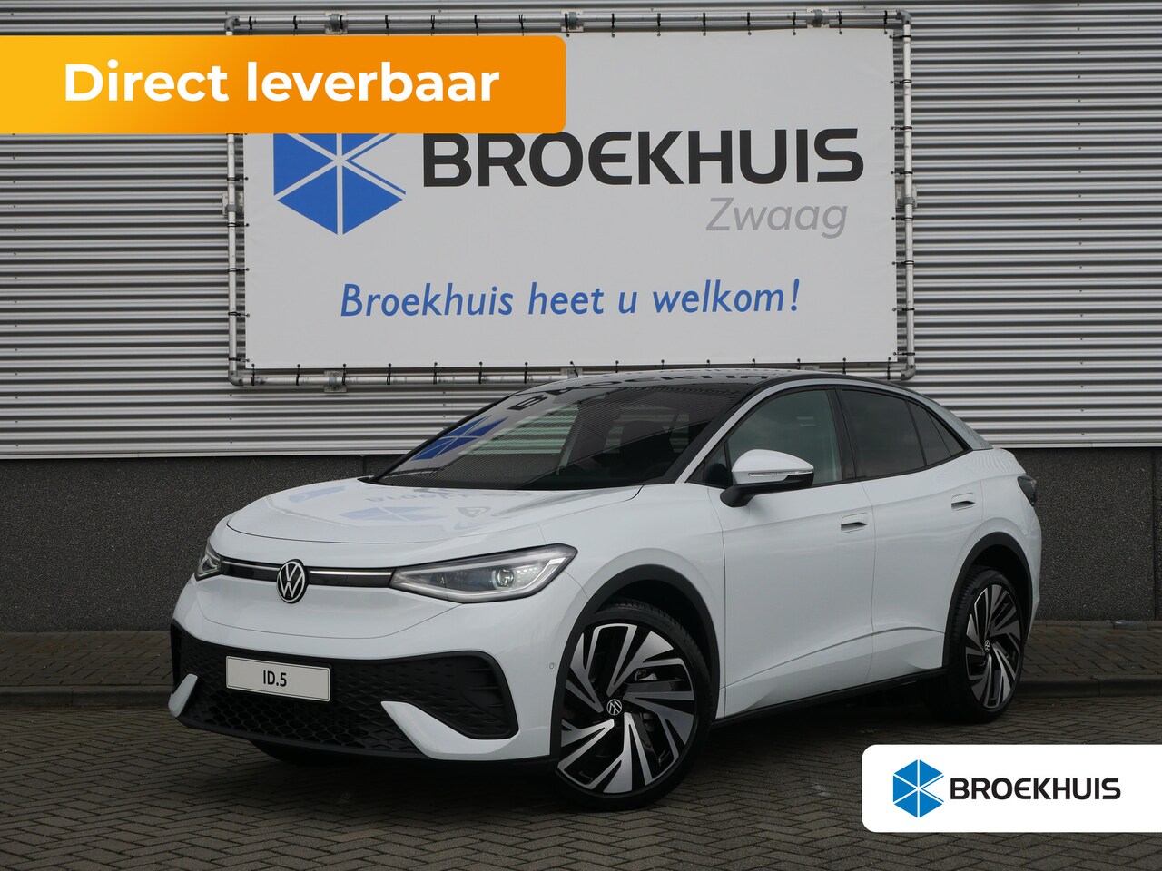 Volkswagen ID.5 - 77 kWh 286 1AT Pro Business Inclusief € 2000,- inruilvoordeel | Achterbank in ongelijke de - AutoWereld.nl