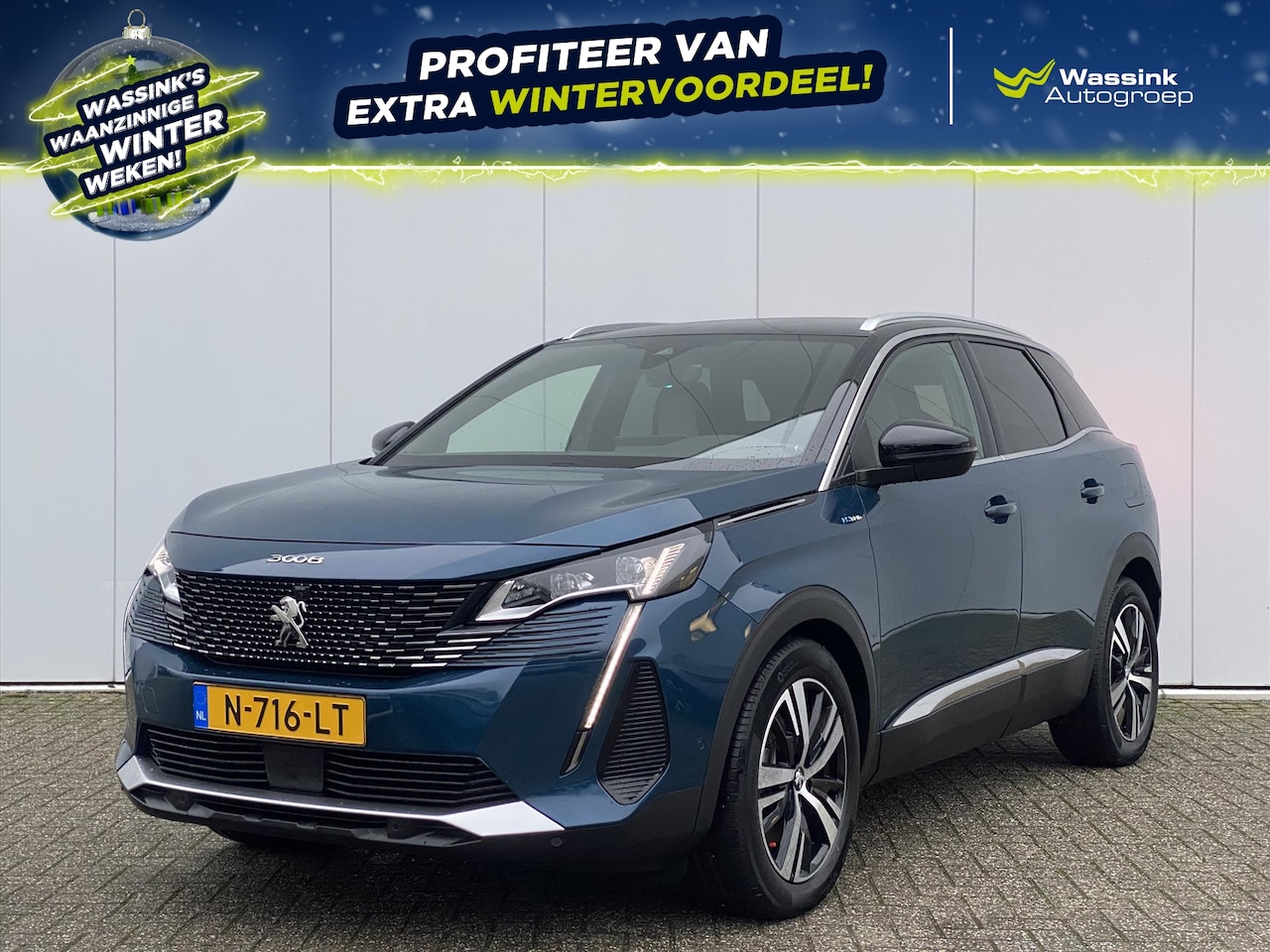 Peugeot 3008 - 1.6 Plug-in HYbrid 225pk e-EAT8 GT | Navigatie | CarPlay | Camera voor & achter | - AutoWereld.nl