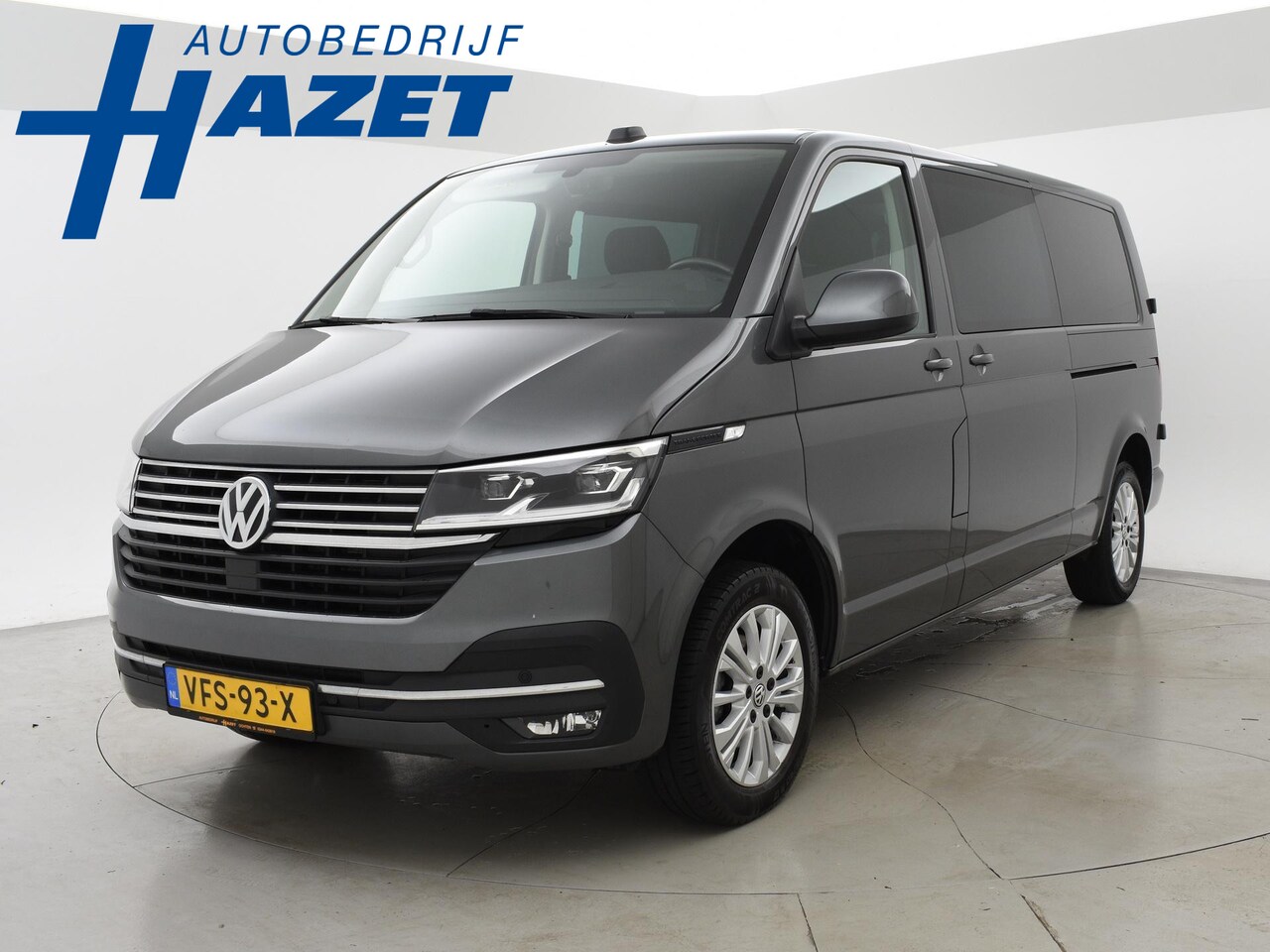 Volkswagen Transporter - BULLI 2.0 TDI 150 PK DSG L2H1 DUBBEL CAB. + 2 SCHUIFDEUREN | VIRTUAL COCKPIT | ADAPTIVE CR - AutoWereld.nl