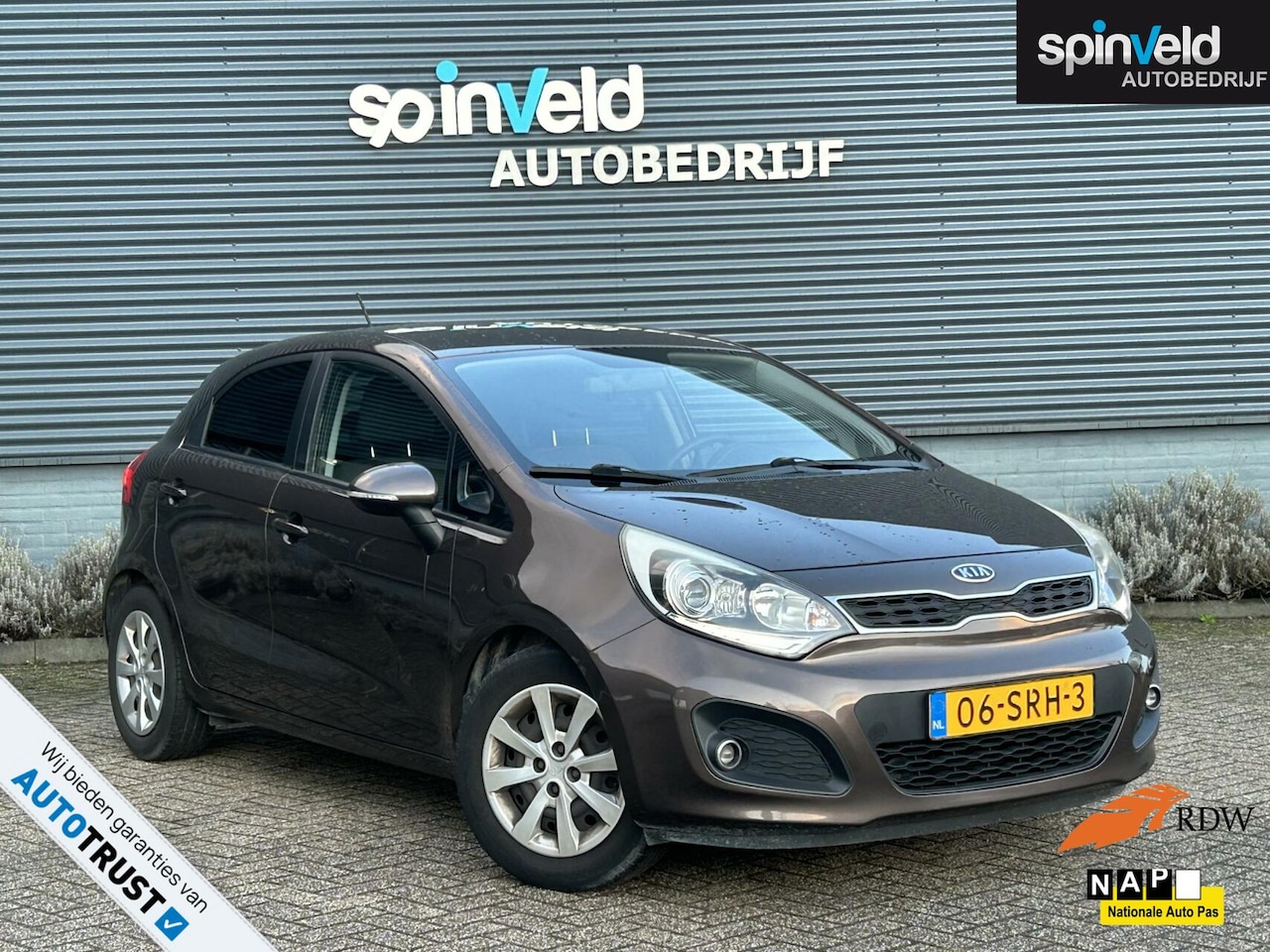 Kia Rio - 1.2 CVVT Plus Pack BJ '11 NAP NL AIRCO Elekpakket - AutoWereld.nl