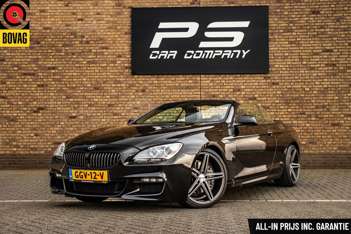 BMW 6-serie Cabrio - 640i High Executive 640i High Executive, Leder, Cruise - AutoWereld.nl