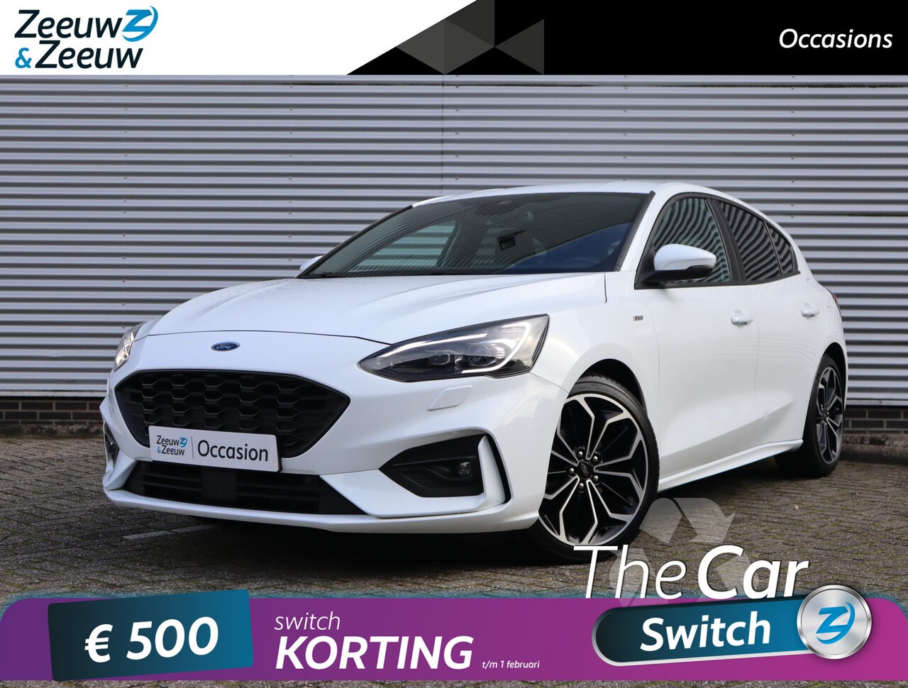 Ford Focus - 1.0 EcoBoost ST-Line Business | Full LED Koplampen | Apple Carplay & Android Auto | 18 Inc - AutoWereld.nl