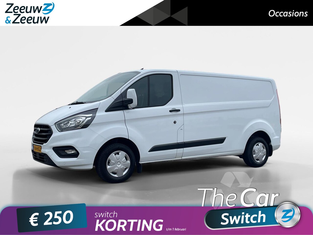 Ford Transit Custom - 300 2.0 TDCI L2H1 Trend | Dealer onderhouden | Navigatie | Apple carplay & Android auto | - AutoWereld.nl