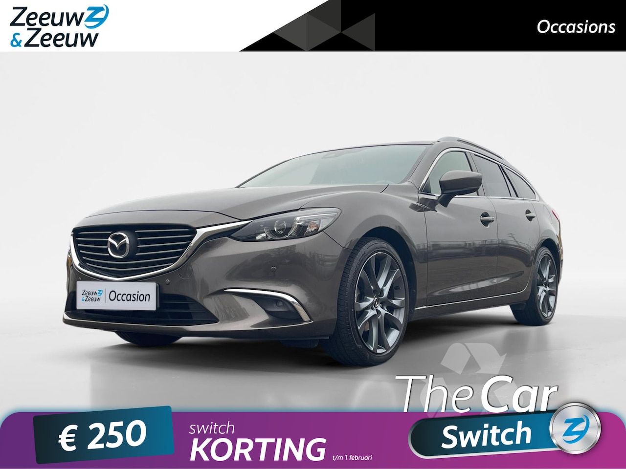 Mazda 6 Sportbreak - 2.0 SkyActiv-G 165 Skylease GT Limited | Zeer nette auto | Navigatie | Premium audio insta - AutoWereld.nl