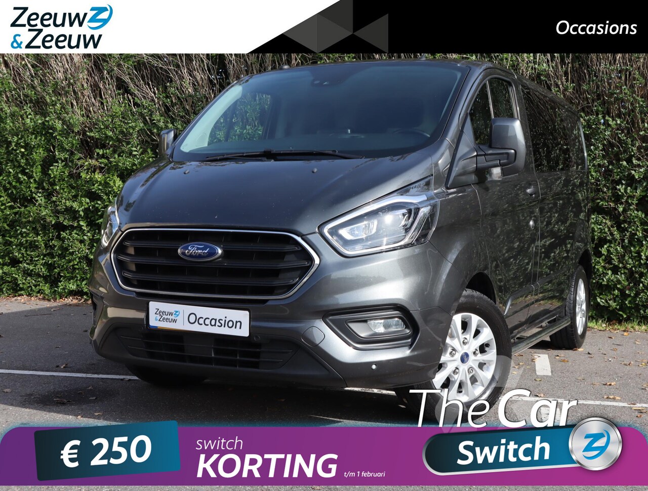 Ford Transit Custom - 280 2.0 TDCI L1H1 Limited | Trekhaak | Apple Carplay & Andriod Auto | Navigatie | Camera | - AutoWereld.nl